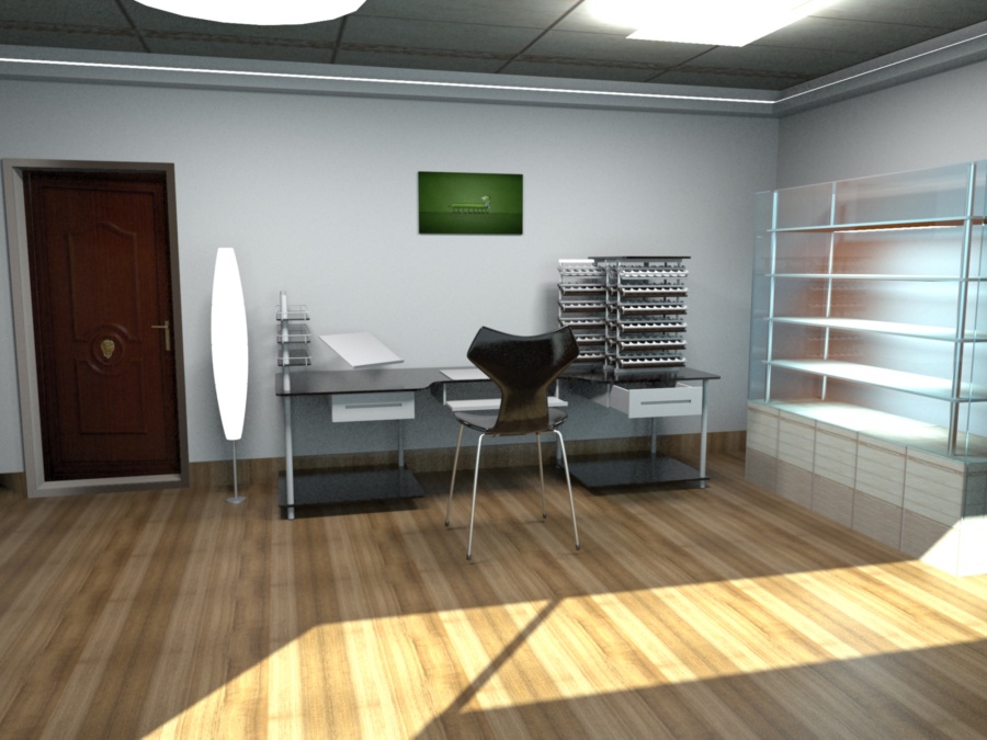 室内设计3D建模以及渲染|室内设计|空间/建筑|sahailon - 原创设计作品 